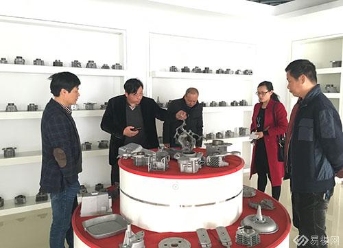 易模网陪同浙江新阳光传动设备有限公司考察工厂